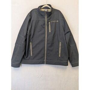 CINCH Men's Size XXL Gray Cold Weather Full‎ Zip Jacket Outerwear
